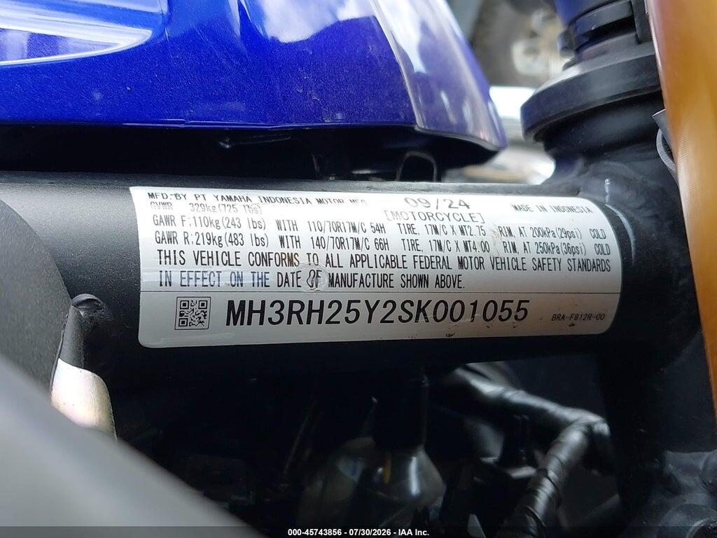 MH3RH25Y2SK001055 2025 YAMAHA YFZ320 photo no. 10