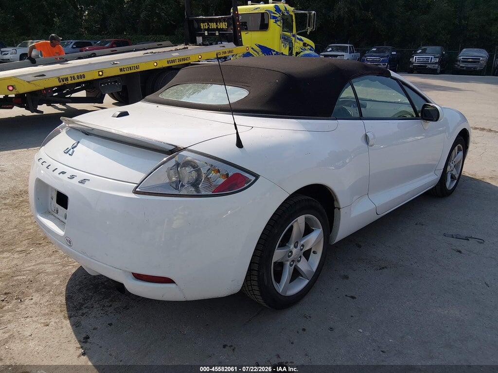 4A3AL25F08E035394 2008 MITSUBISHI ECLIPSE SPYDER photo no. 4