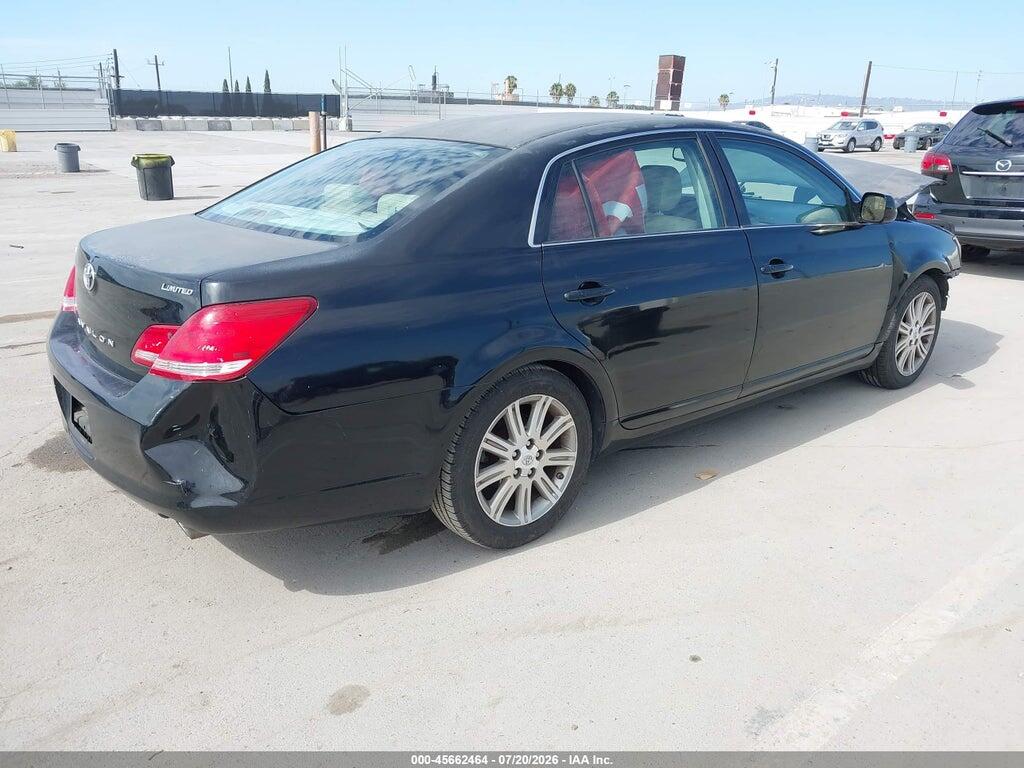 4T1BK36B07U181225 2007 TOYOTA AVALON photo no. 4