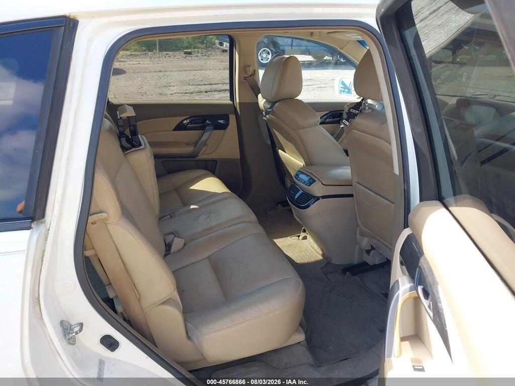 2HNYD28829H504579 2009 ACURA MDX photo no. 8