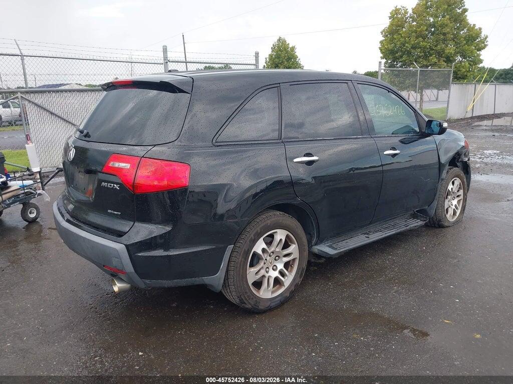 2HNYD28649H515985 2009 ACURA MDX photo no. 4