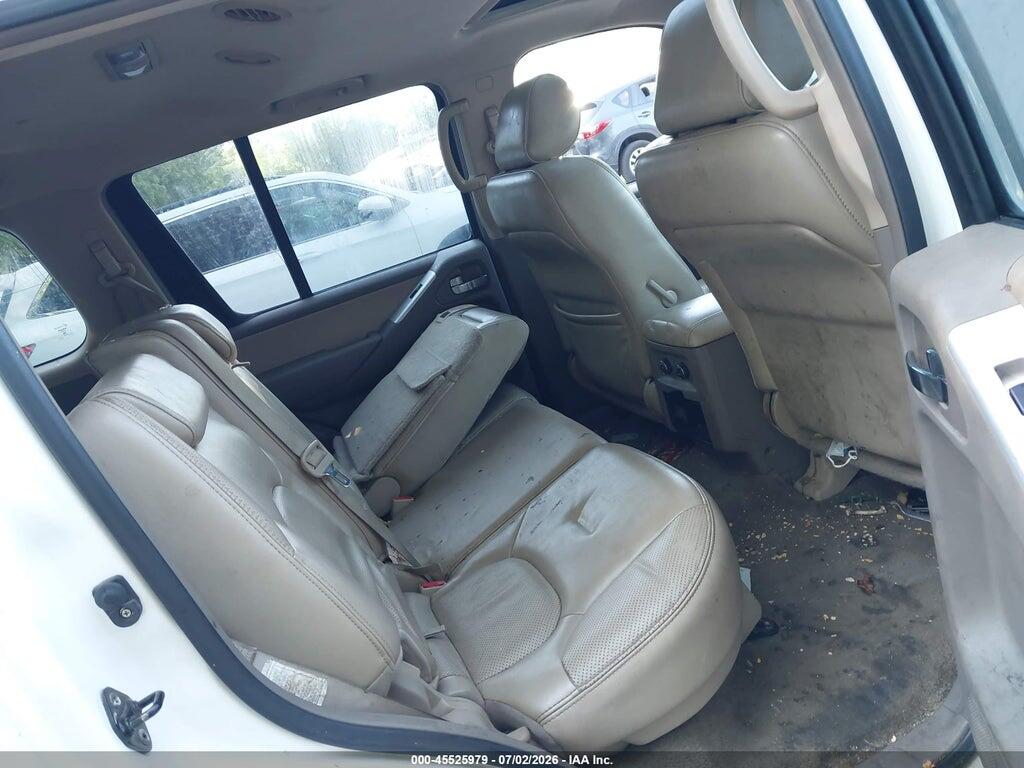 5N1AR18B28C648872 2008 NISSAN PATHFINDER photo no. 8