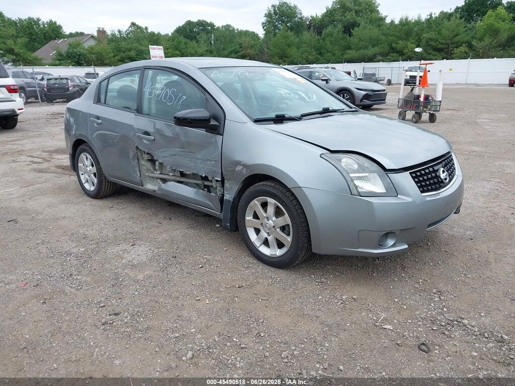 3N1AB61E38L684765 2008 NISSAN SENTRA photo no. 1