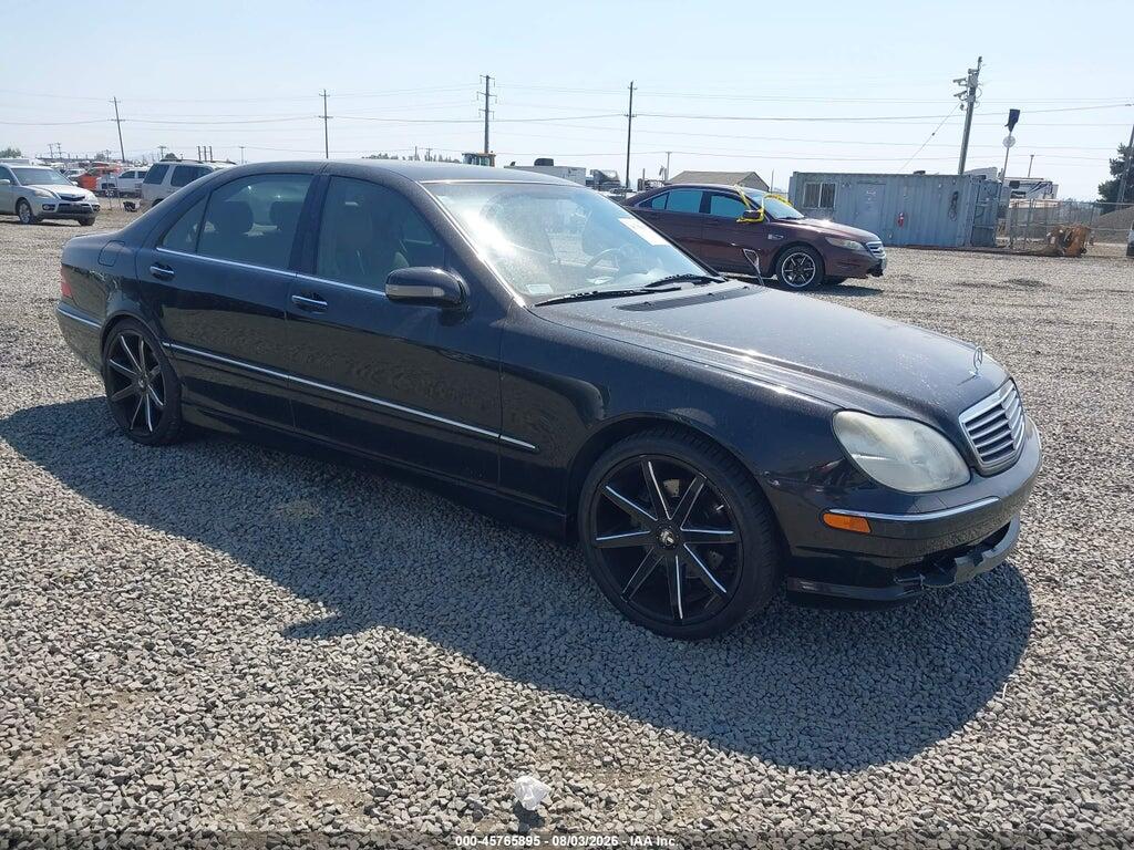 2000 MERCEDES-BENZ S 500 WDBNG75J0YA041051