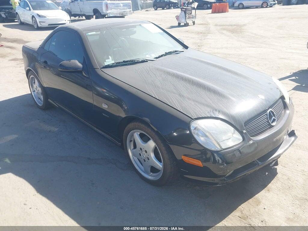 2000 MERCEDES-BENZ SLK 230 WDBKK47F9YF145386