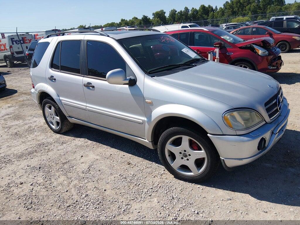 2000 MERCEDES-BENZ ML 55 AMG 4JGAB74E6YA203960