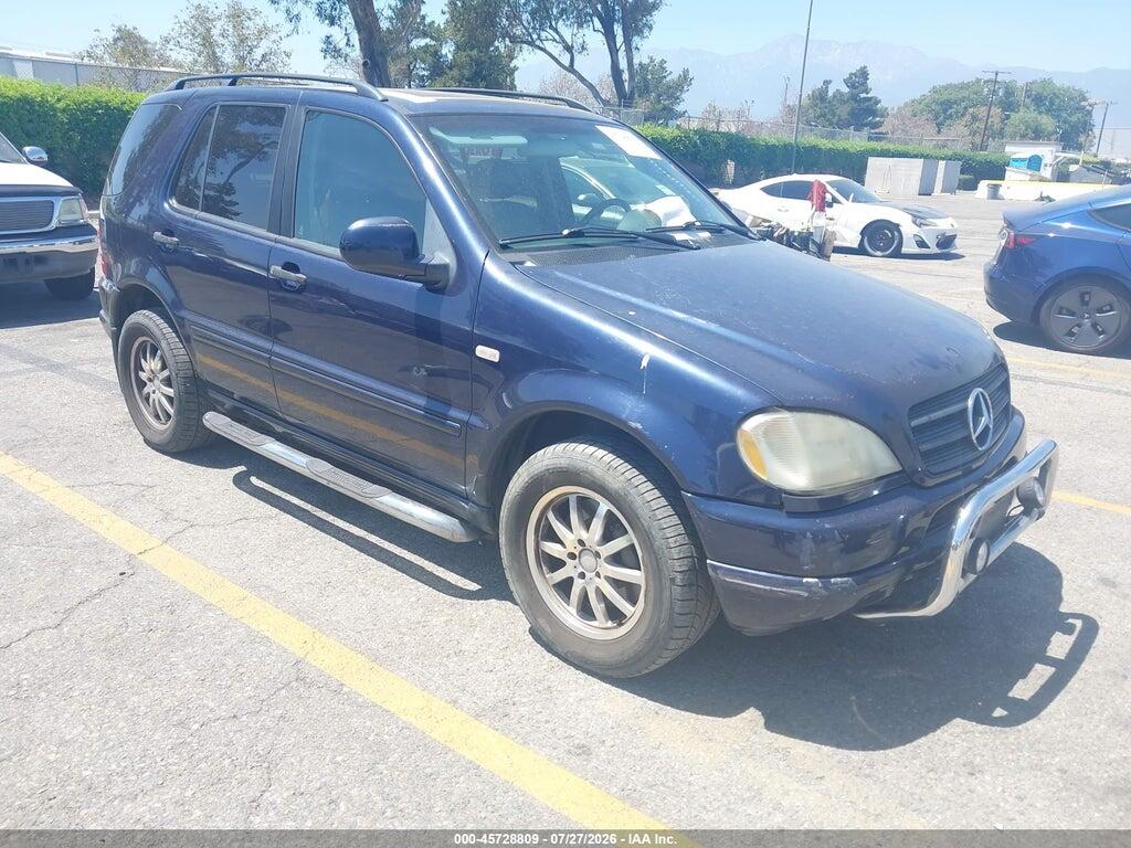 2000 MERCEDES-BENZ ML 430 4JGAB72E5YA202771