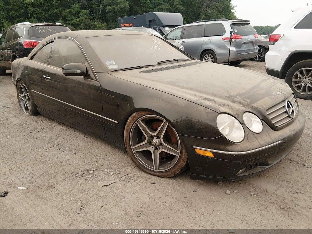 2000 MERCEDES-BENZ CL 500 WDBPJ75J5YA004216