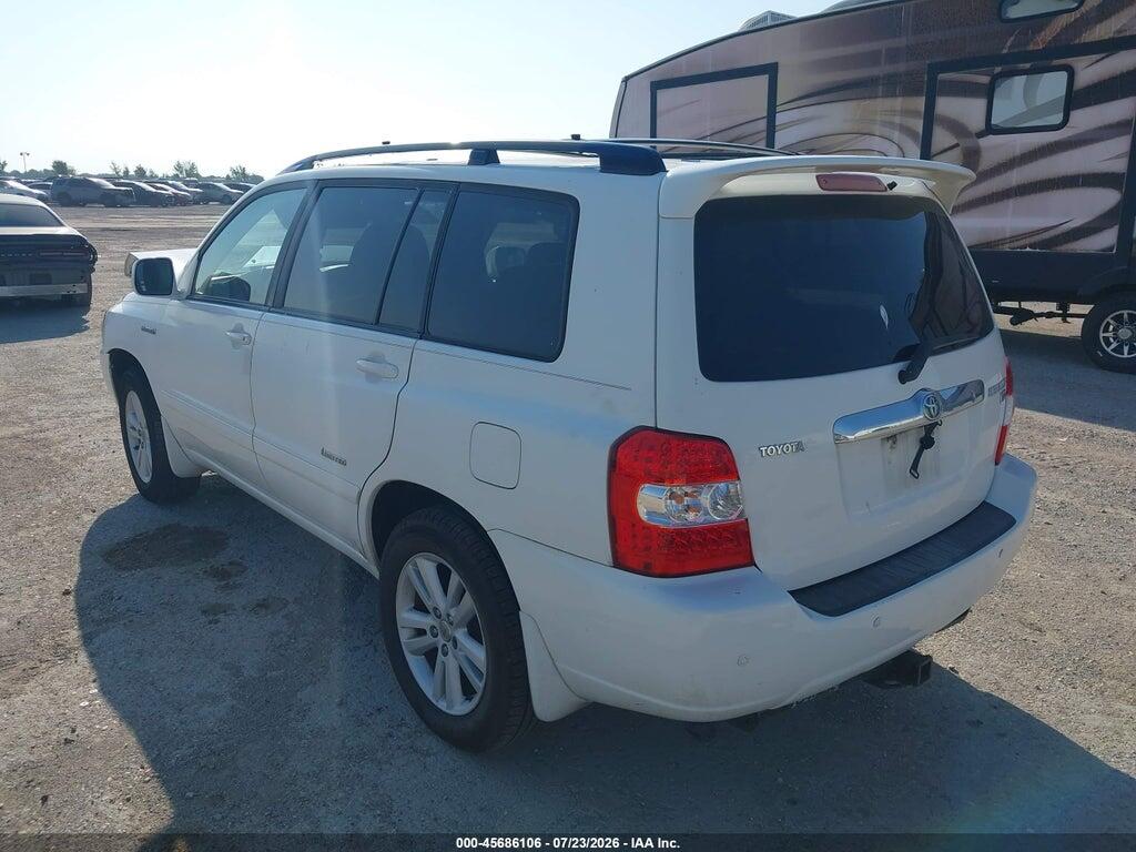 JTEDW21A170021786 2007 TOYOTA HIGHLANDER HYBRID photo no. 3