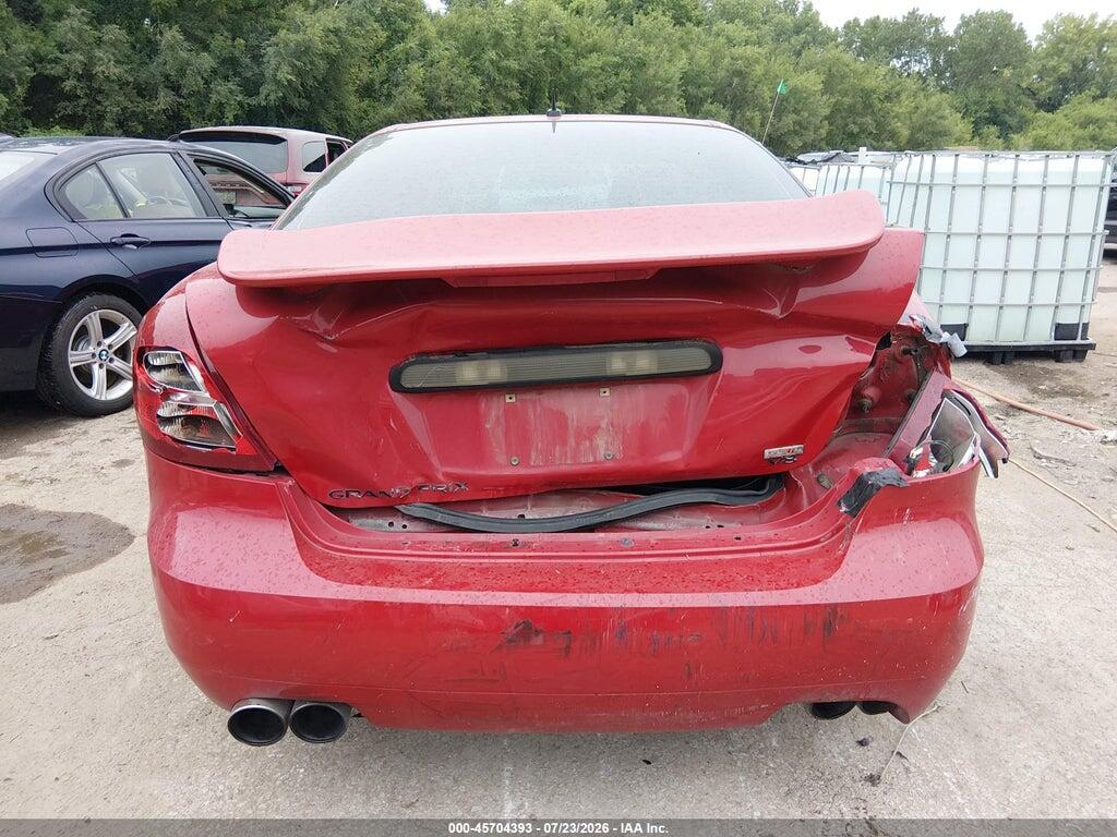 2G2WC55C681156517 2008 PONTIAC GRAND PRIX photo no. 6