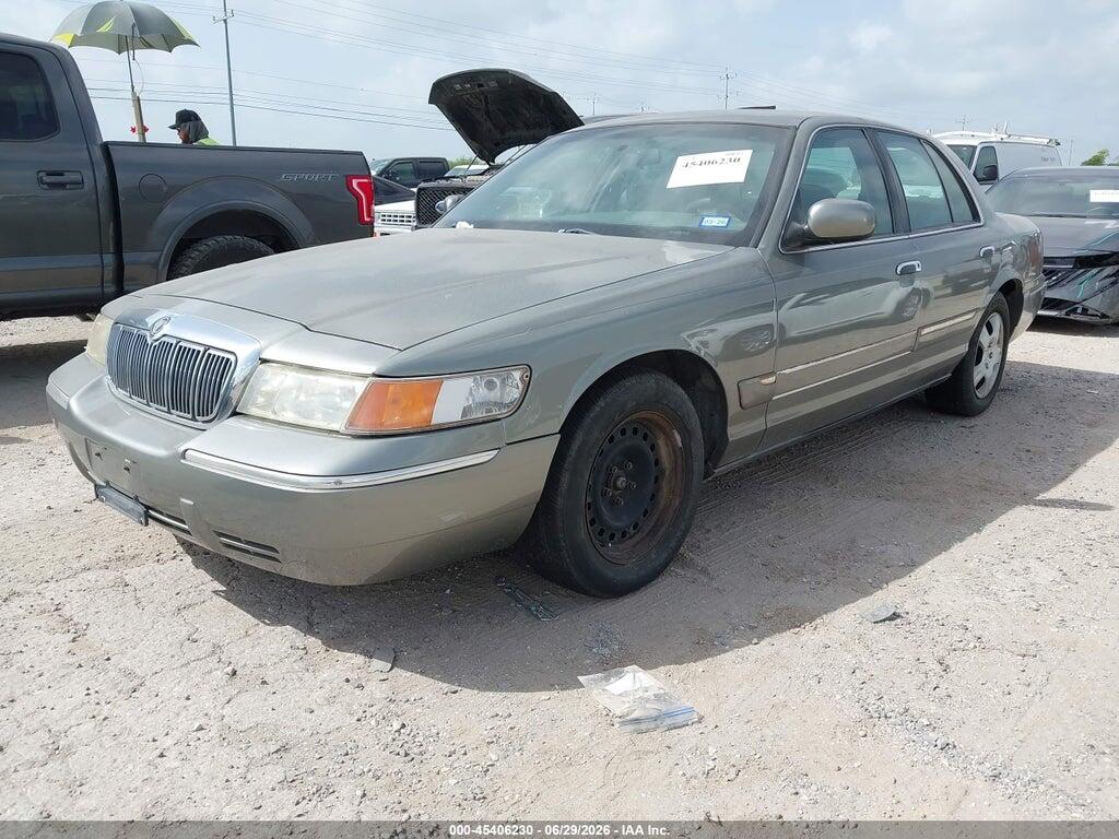 2MEFM74W7YX636626 2000 MERCURY GRAND MARQUIS photo no. 2