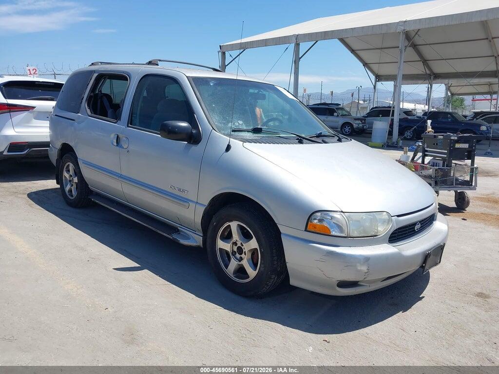 2000 NISSAN QUEST 4N2XN11T8YD805826