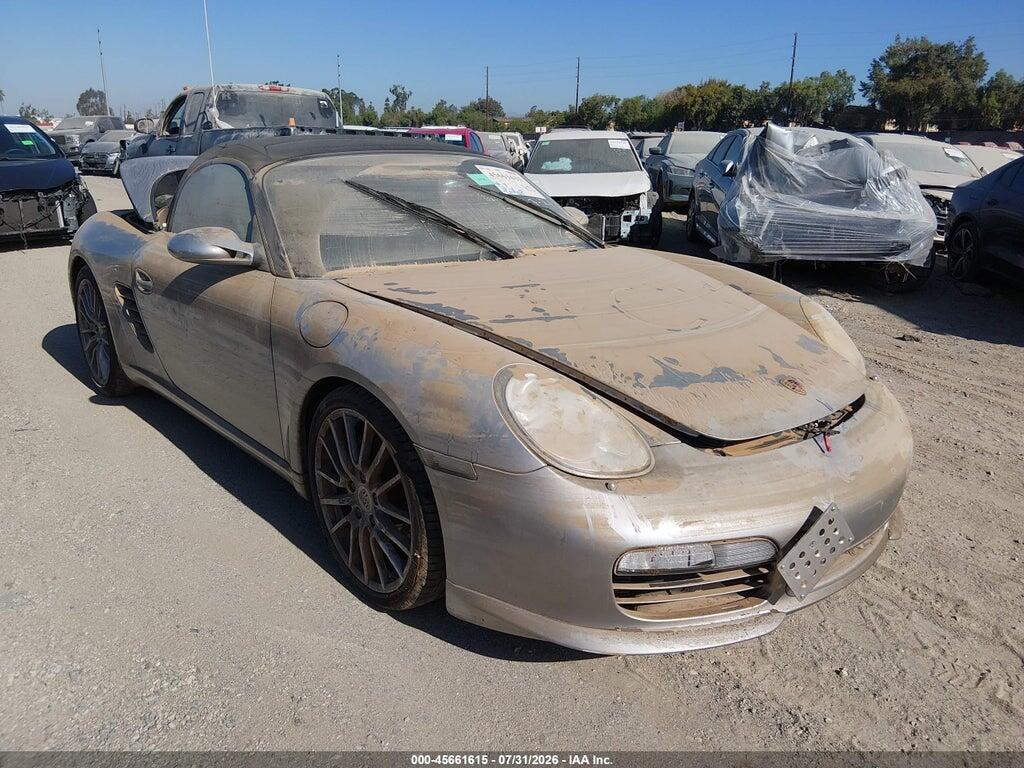 2008 PORSCHE BOXSTER WP0CB29818U731147