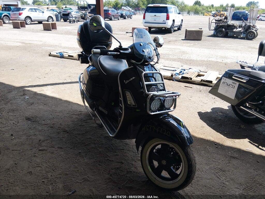2007 VESPA GTS ZAPM459L175004974