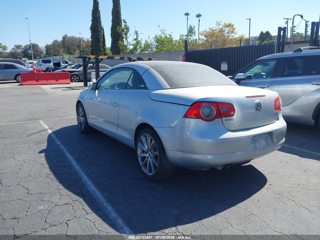WVWDB71FX7V031115 2007 VOLKSWAGEN EOS photo no. 3