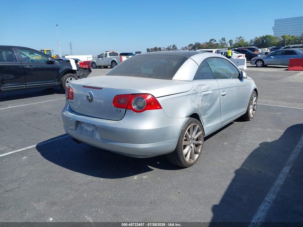 WVWDB71FX7V031115 2007 VOLKSWAGEN EOS photo no. 4