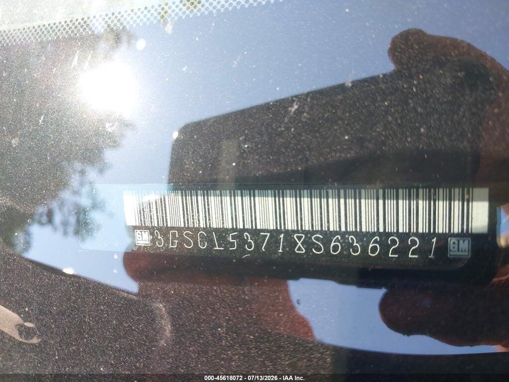 3GSCL53718S636221 2008 SATURN VUE photo no. 9