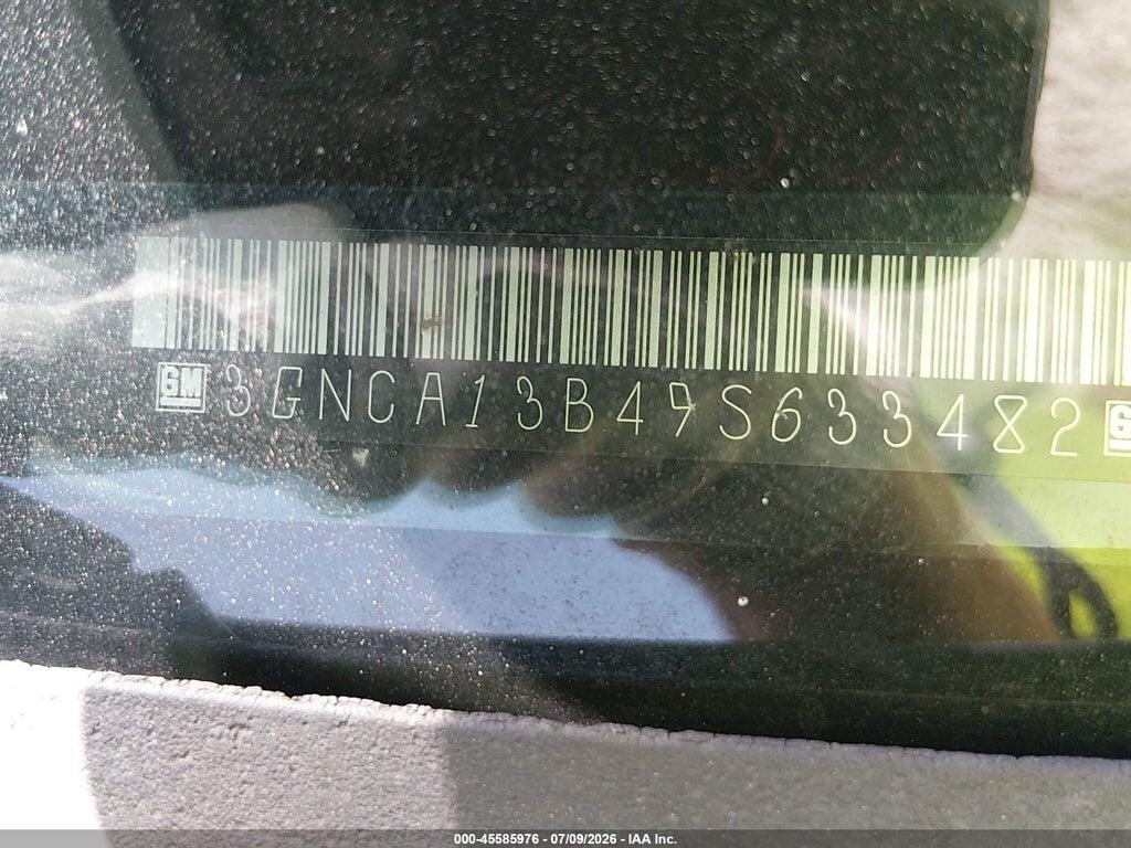 3GNCA13B49S633482 2009 CHEVROLET HHR photo no. 9