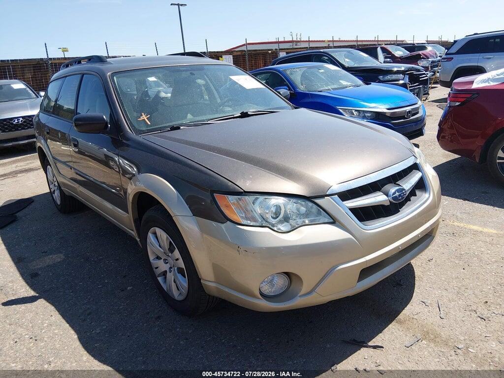 2008 SUBARU OUTBACK (NATL 4S4BP60C187311582