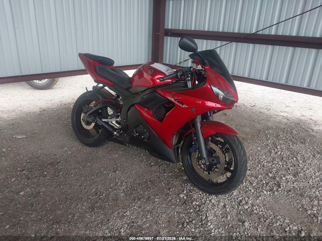 JYARJ06E87A035411 2007 YAMAHA YZFR6 photo no. 1
