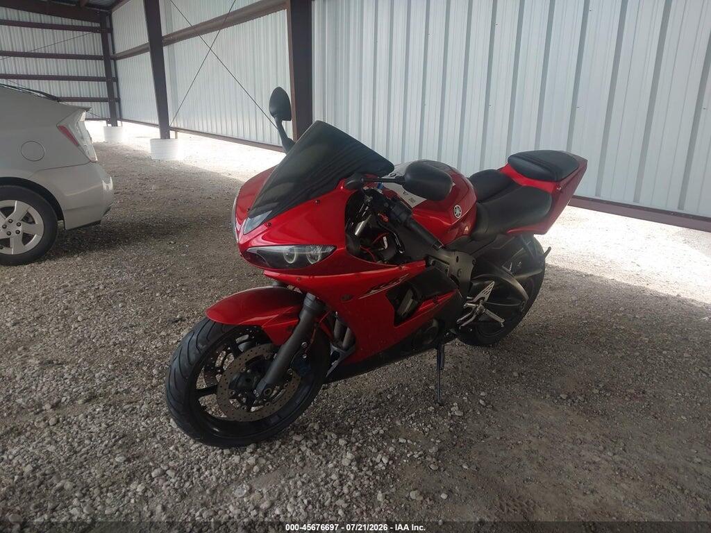 JYARJ06E87A035411 2007 YAMAHA YZFR6 photo no. 2