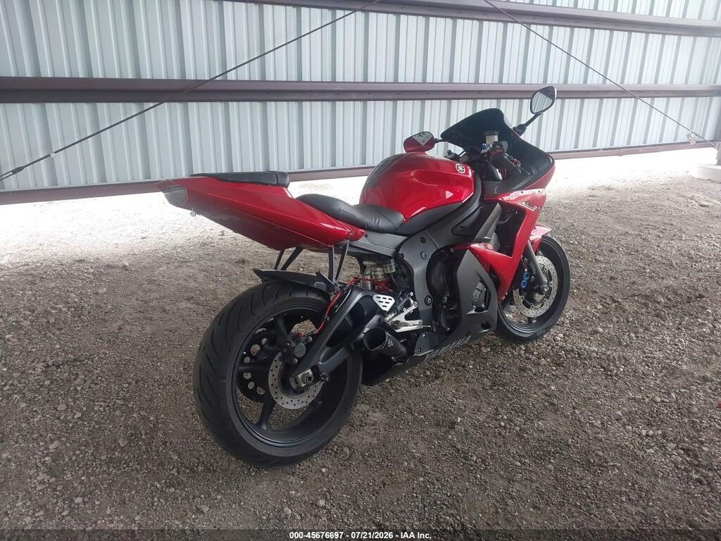 JYARJ06E87A035411 2007 YAMAHA YZFR6 photo no. 4