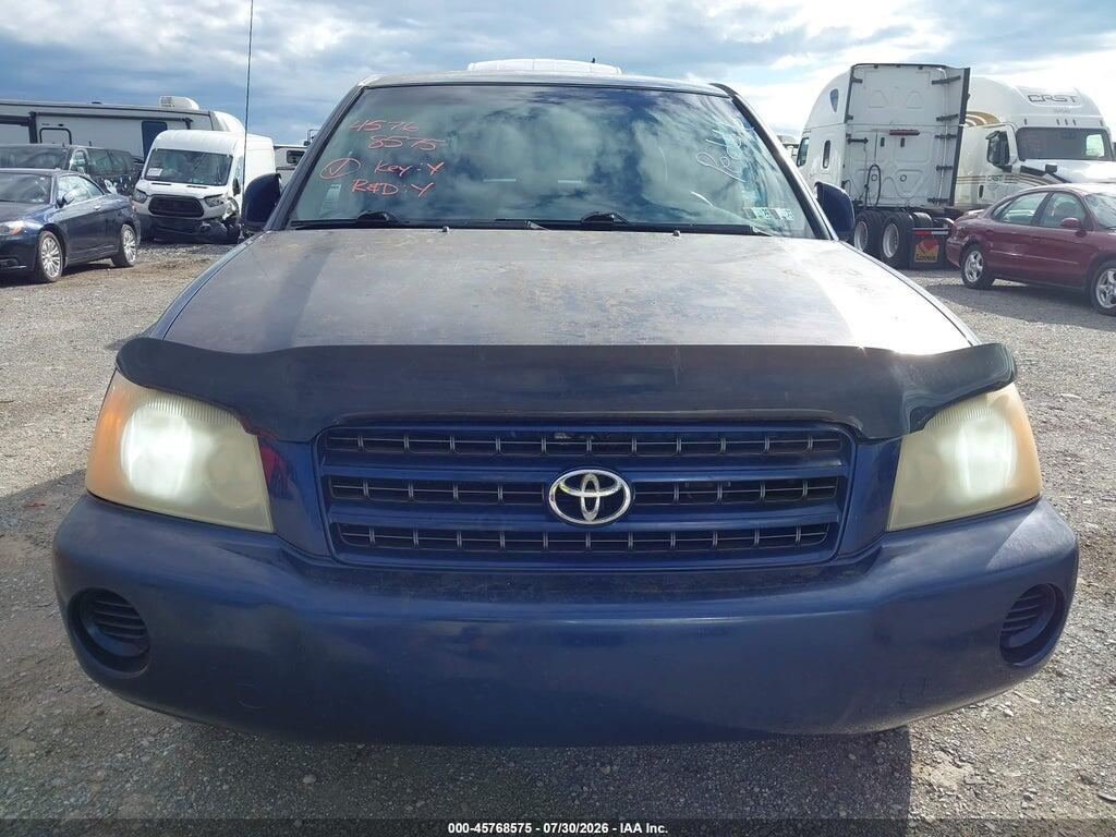 JTEHF21A730105266 2003 TOYOTA HIGHLANDER photo no. 6