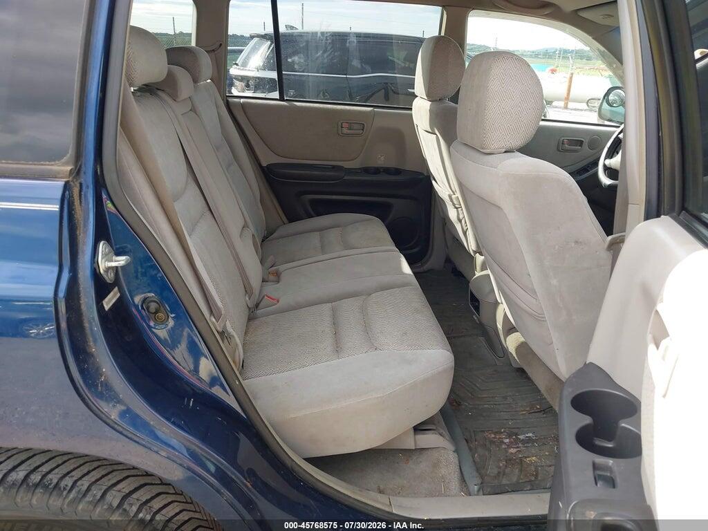 JTEHF21A730105266 2003 TOYOTA HIGHLANDER photo no. 8