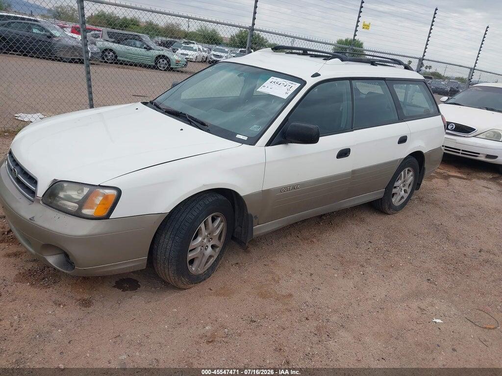 4S3BH6752Y7670710 2000 SUBARU OUTBACK photo no. 2