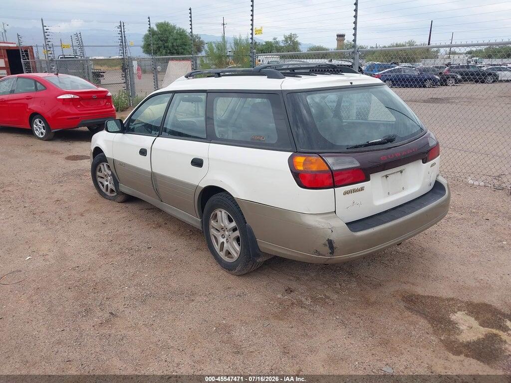 4S3BH6752Y7670710 2000 SUBARU OUTBACK photo no. 3