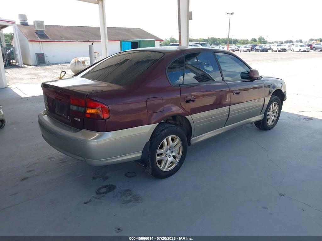 4S3BE6868Y7211150 2000 SUBARU OUTBACK photo no. 4