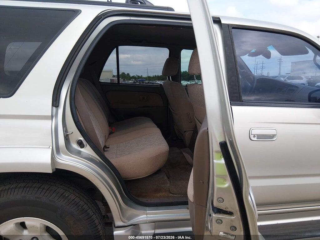 JT3HN86R4Y0284502 2000 TOYOTA 4RUNNER photo no. 8