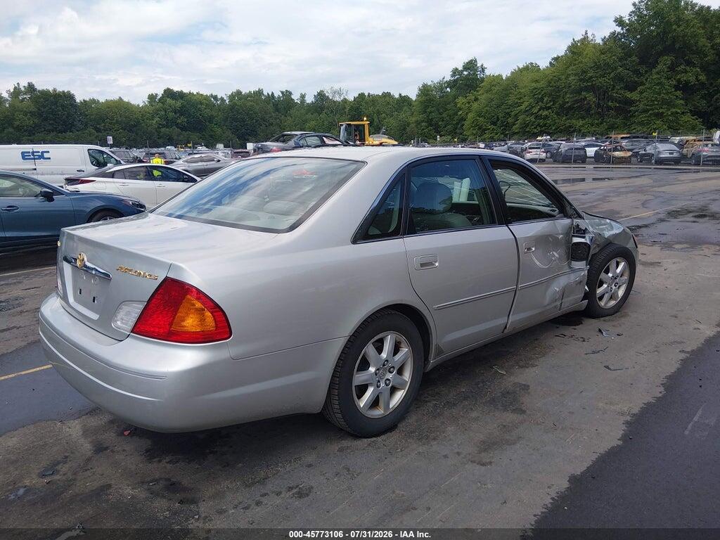 4T1BF28B7YU039404 2000 TOYOTA AVALON photo no. 4