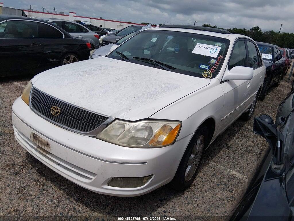 4T1BF28B6YU017507 2000 TOYOTA AVALON photo no. 2