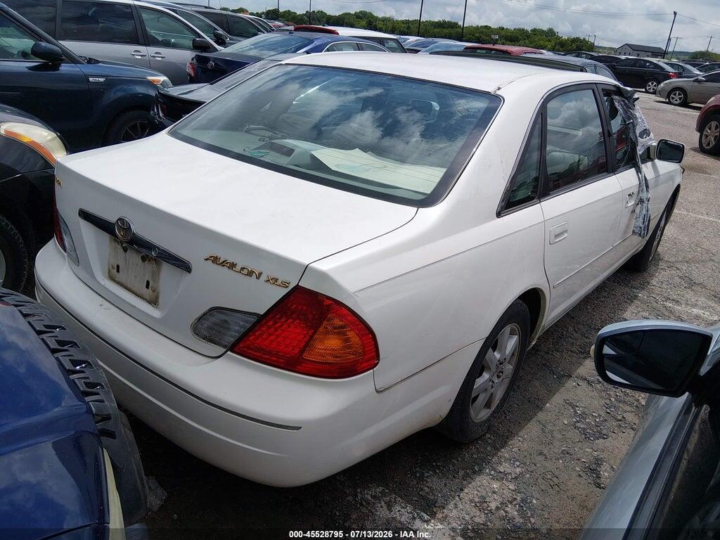 4T1BF28B6YU017507 2000 TOYOTA AVALON photo no. 4