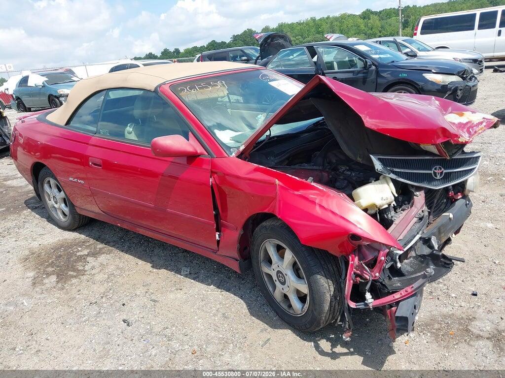 2T1FF28P9YC401974 2000 TOYOTA CAMRY SOLARA photo no. 1