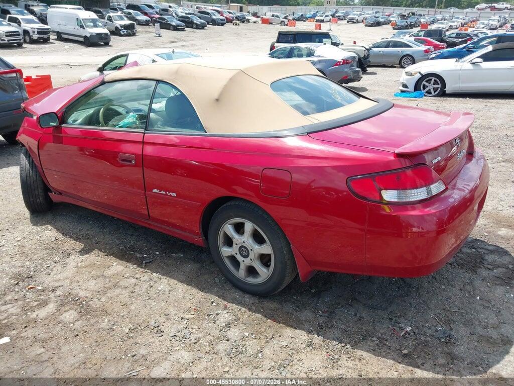 2T1FF28P9YC401974 2000 TOYOTA CAMRY SOLARA photo no. 3