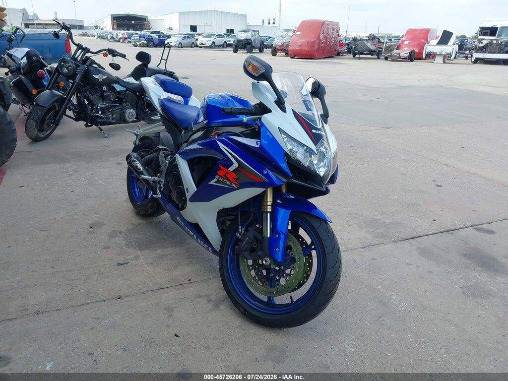2008 SUZUKI GSX-R600 JS1GN7EA782107910