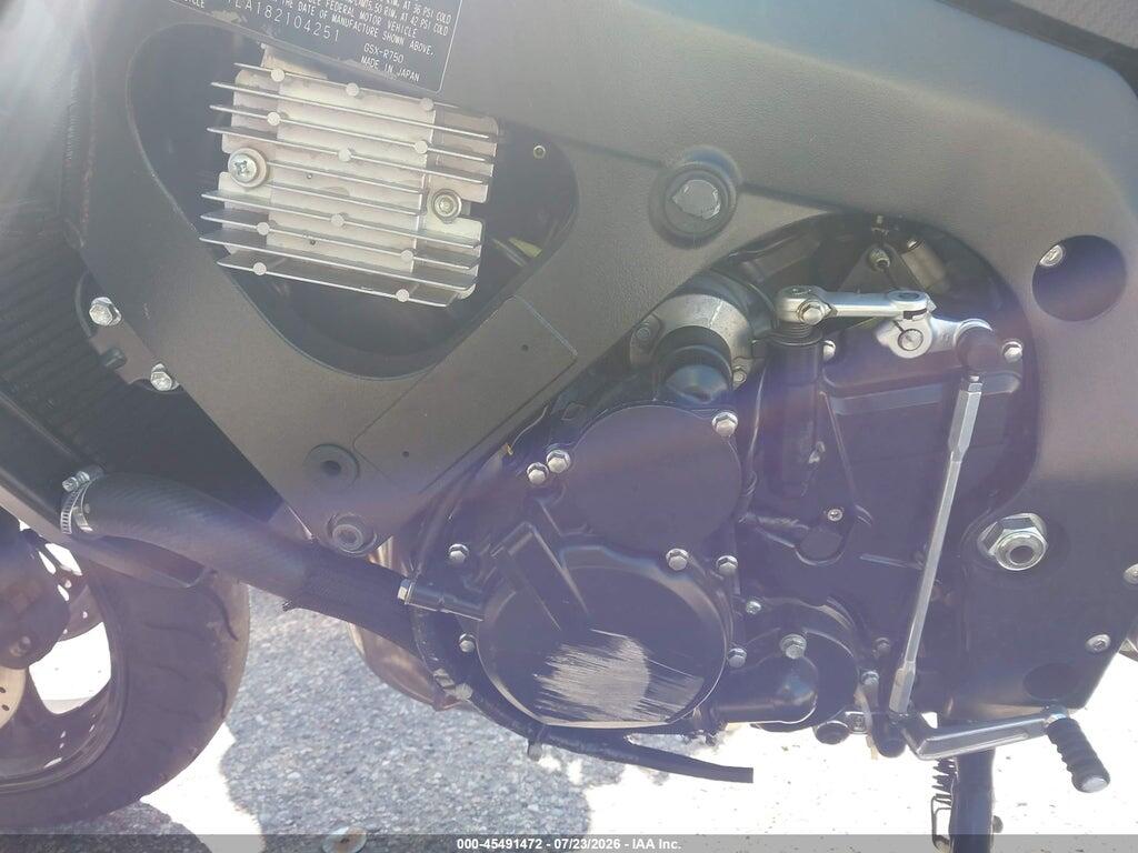 JS1GR7LA182104251 2008 SUZUKI GSX-R750 photo no. 9