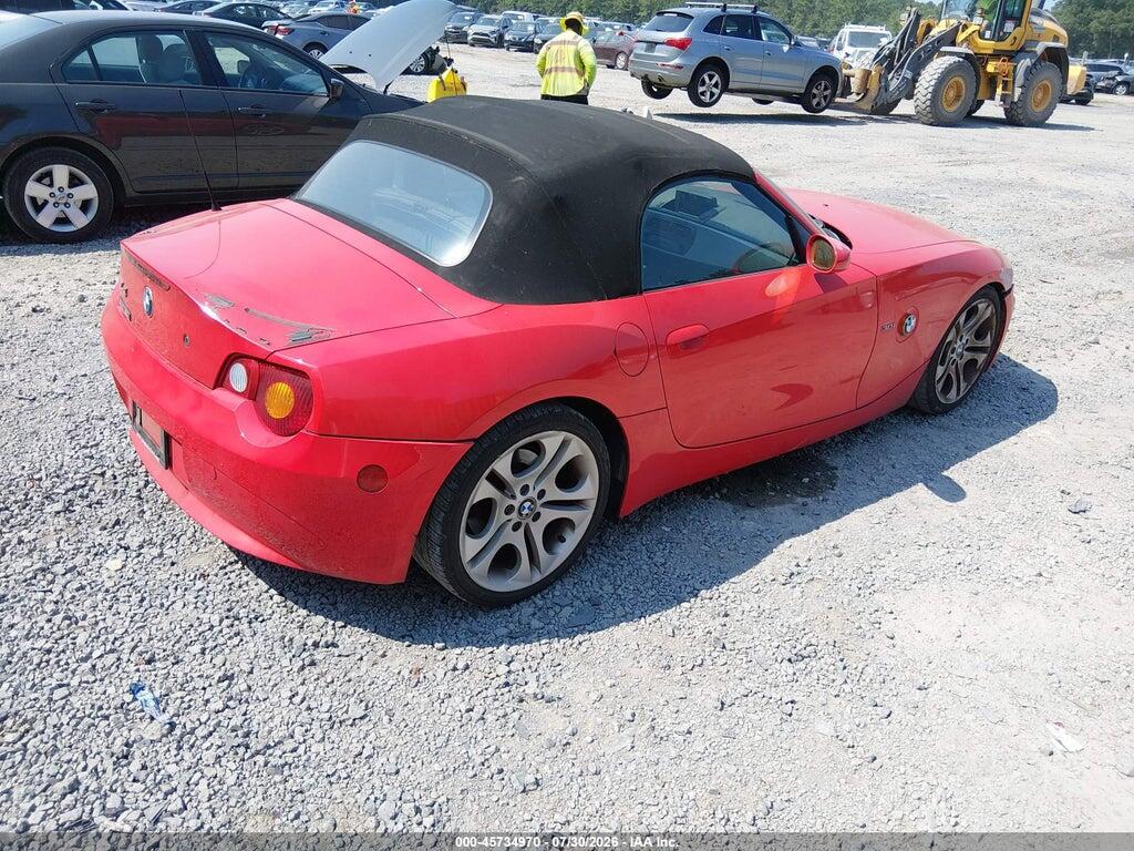 4USBT53433LU05357 2003 BMW Z4 photo no. 4