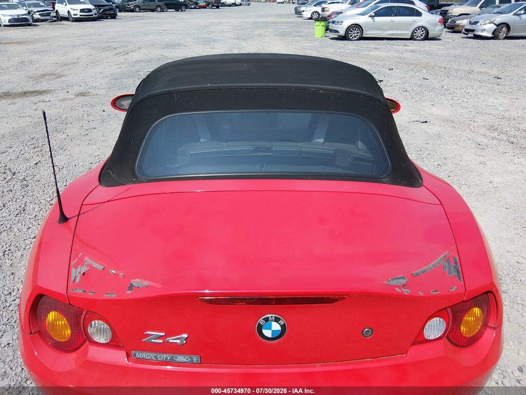 4USBT53433LU05357 2003 BMW Z4 photo no. 6