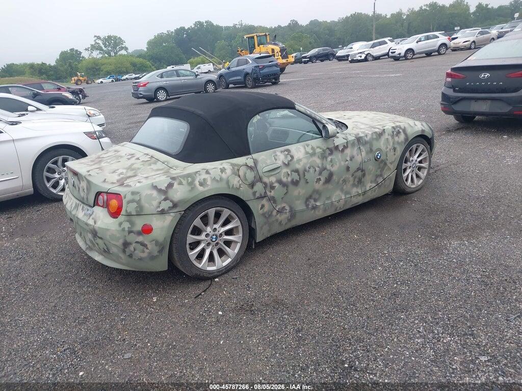 4USBT53483LU02082 2003 BMW Z4 photo no. 4