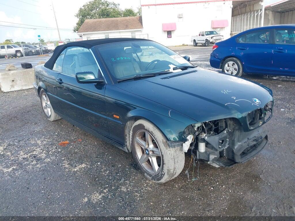 WBABS33403PG90220 2003 BMW 325CI photo no. 1