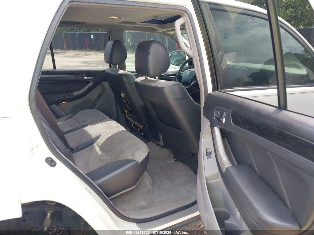 JTEBU14R38K027913 2008 TOYOTA 4RUNNER photo no. 8