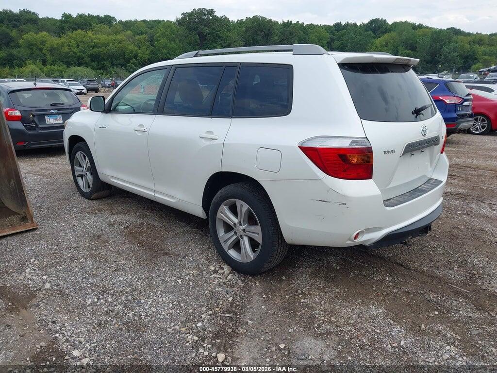 JTEDS43A782006753 2008 TOYOTA HIGHLANDER photo no. 3
