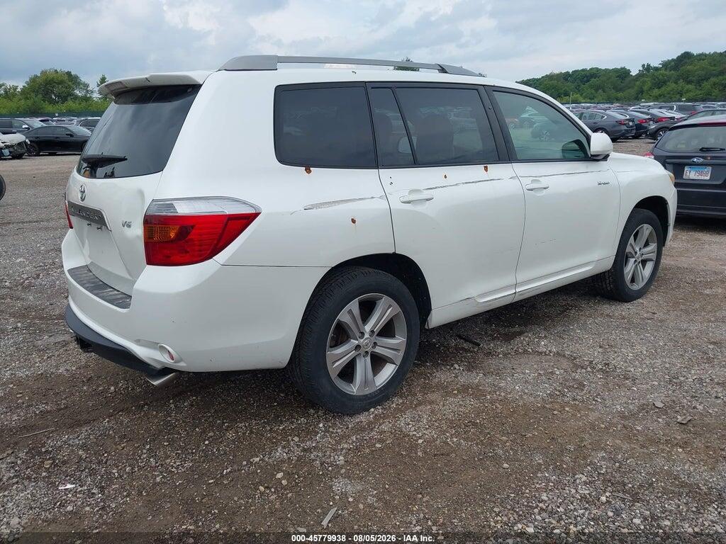 JTEDS43A782006753 2008 TOYOTA HIGHLANDER photo no. 4