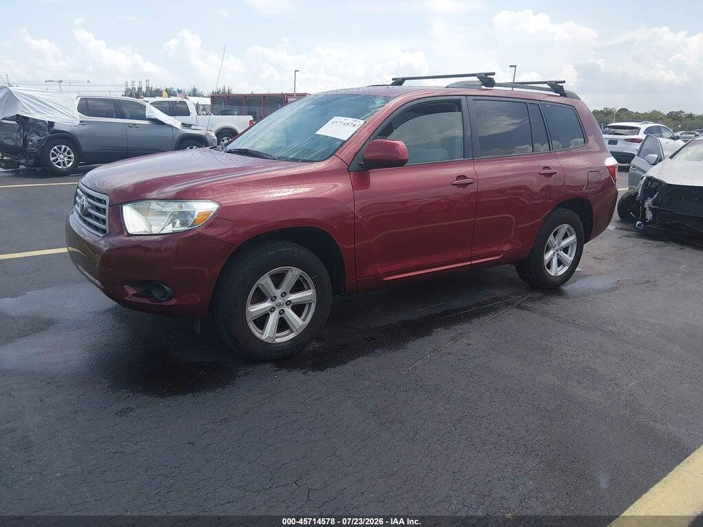 JTEDS41A282032616 2008 TOYOTA HIGHLANDER photo no. 2