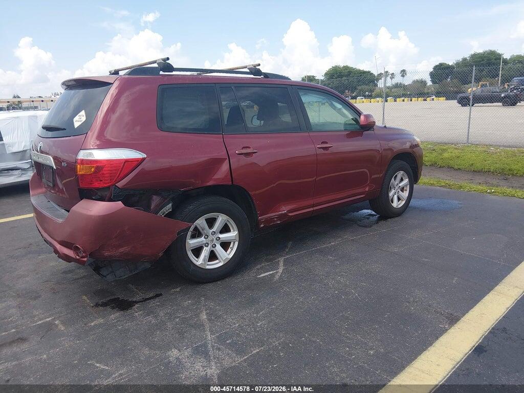 JTEDS41A282032616 2008 TOYOTA HIGHLANDER photo no. 4