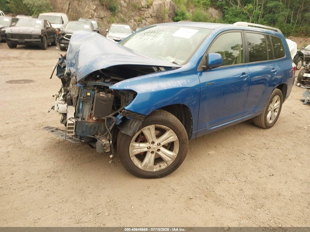 JTEES43AX82010056 2008 TOYOTA HIGHLANDER photo no. 2