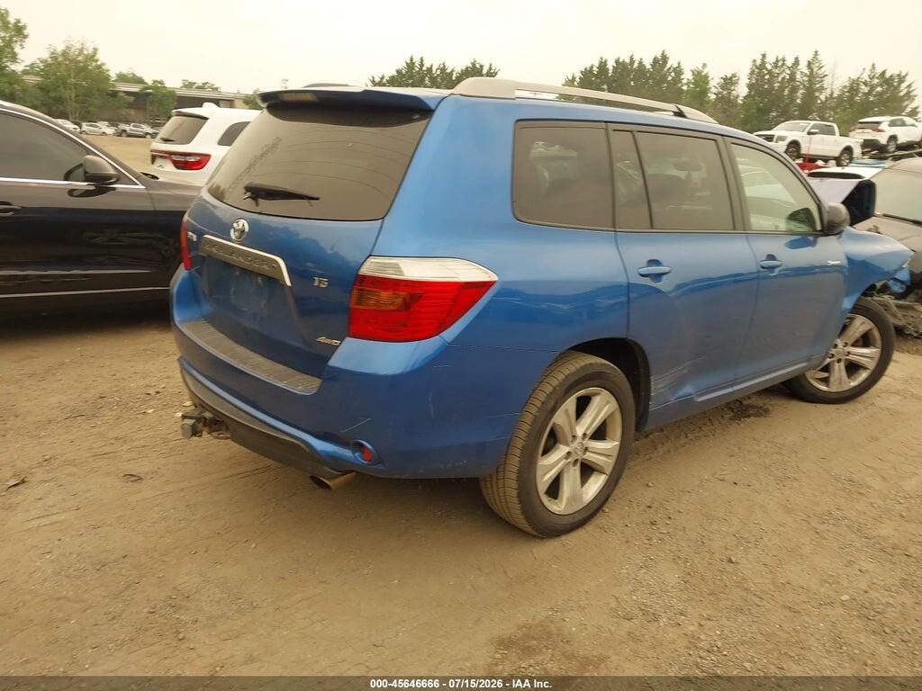 JTEES43AX82010056 2008 TOYOTA HIGHLANDER photo no. 4
